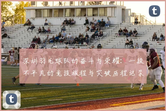 深圳羽毛球队的奋斗与荣耀：一段不平凡的竞技旅程与突破历程记录